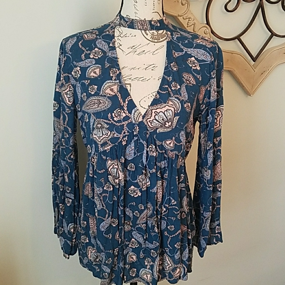 NWT a.n.a Empire Waist Shirt